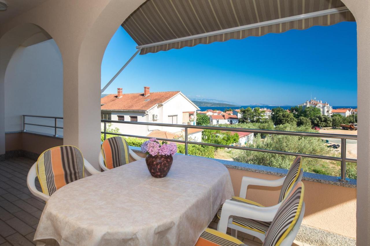 Apartmani Paradiso Krk Town Eksteriør billede